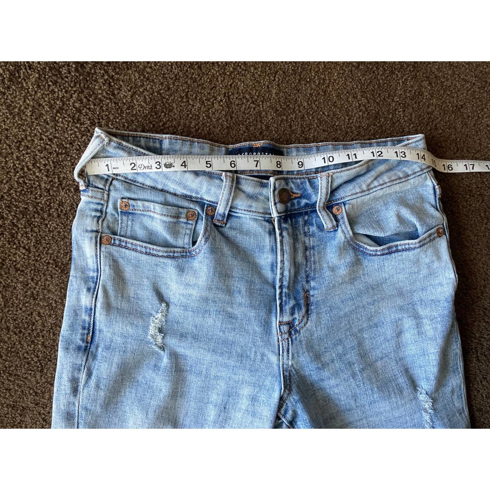 Aeropostale Lightwash Distressed Skinny Jeans Sz 30/32 - Picture 4 of 8
